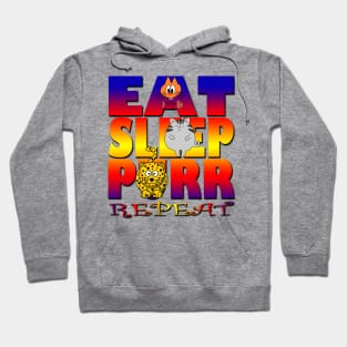 eat sleep purr Hoodie